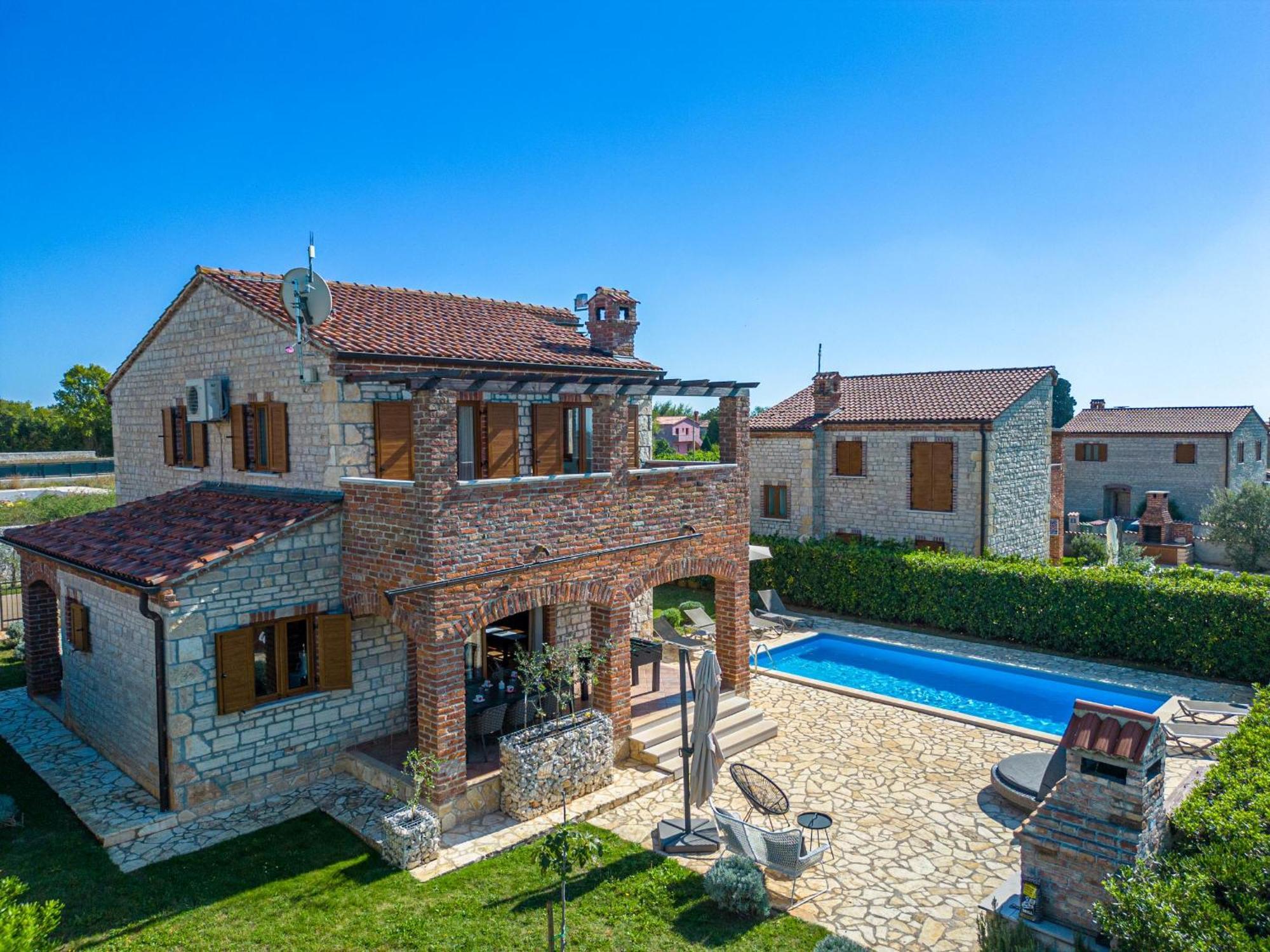 Villa Paradis 6 Juršići Esterno foto